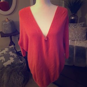 Pink express sweater